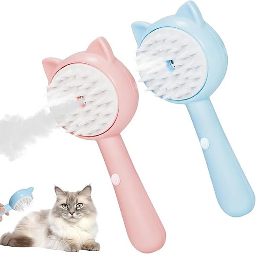CEPILLO PARA MASCOTA CON VAPOR